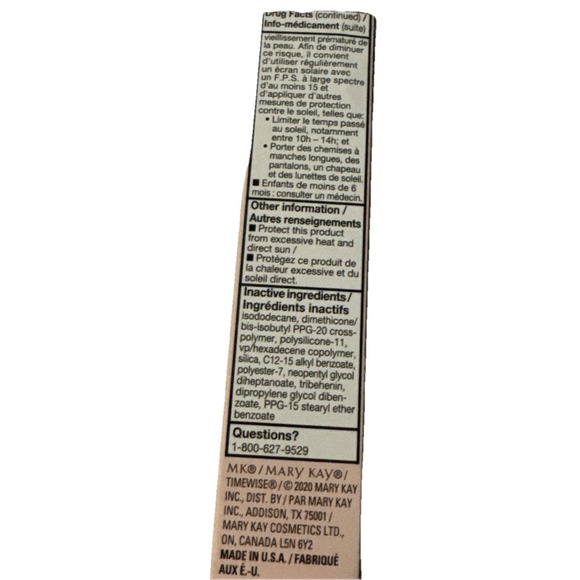 New In Box Mary Kay Foundation Primer Sunscreen with SPF 15 Full Size ~Fast Ship - Picture 4 of 6